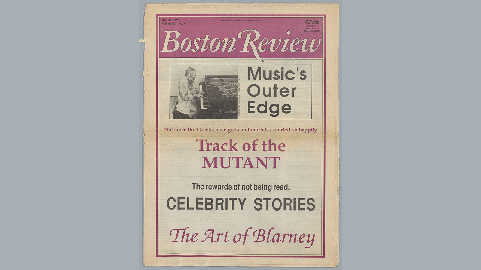 November/December 1987 - Boston Review