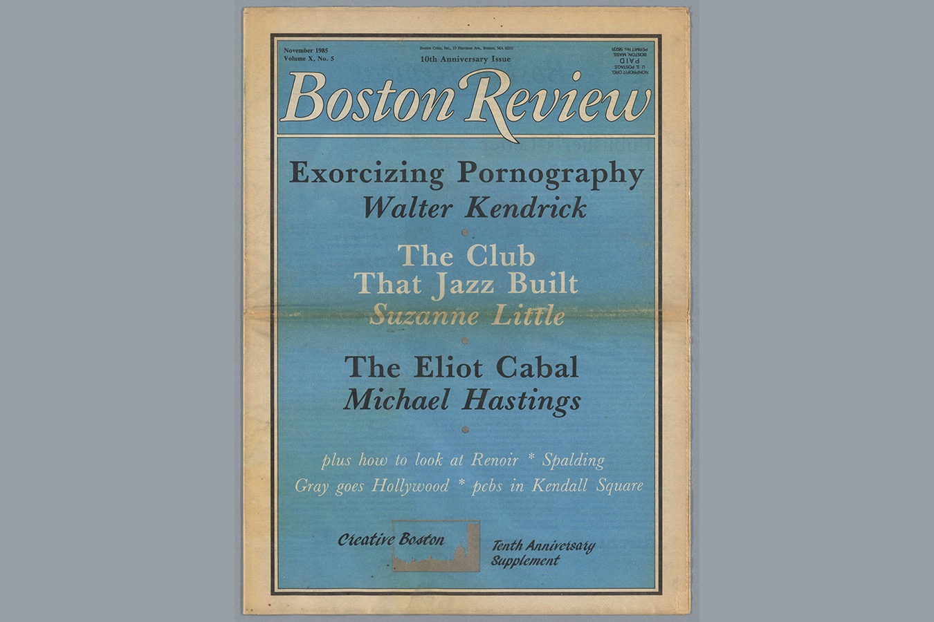 September October 1985 Boston Review