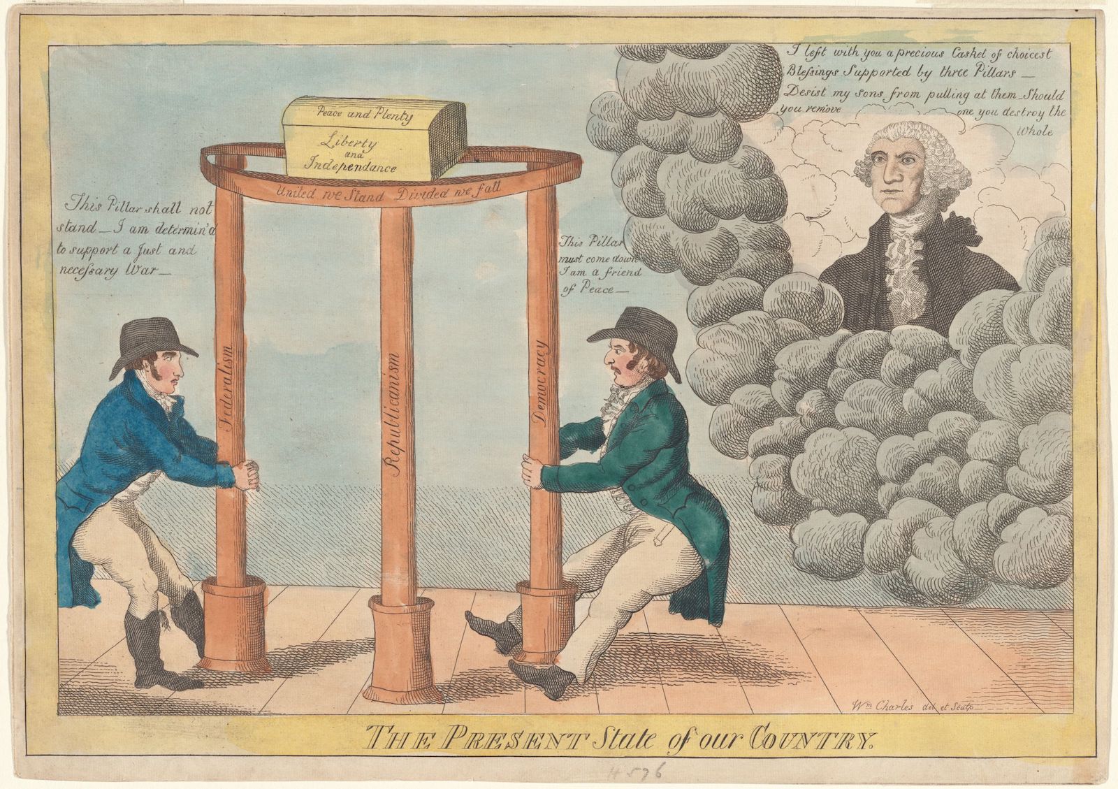 Comparing the Constitutional Process of Taking Office in Political Cartoons