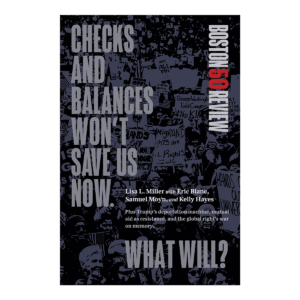 Checks and Balances Won't Save Us Now. What Will?