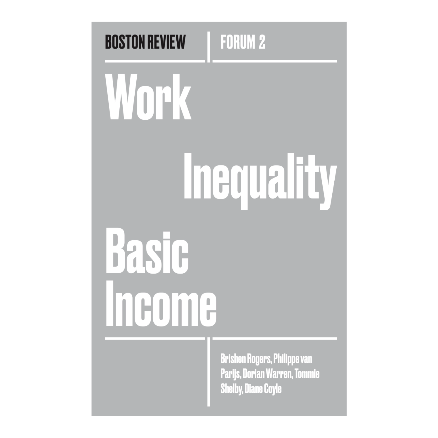 Work Inequality Basic Income