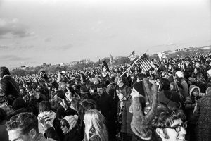 At The National Mobilization To End The War Rally